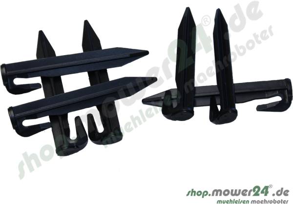 Hook brackets - plastic - 50 pieces (relay prices)